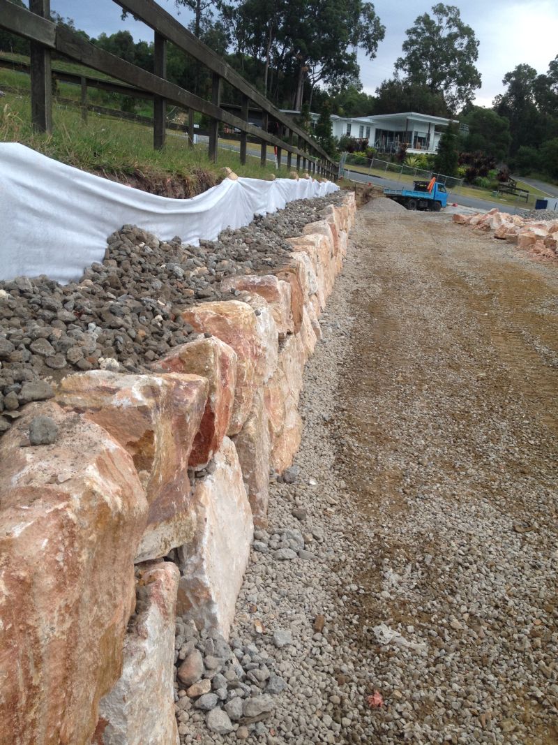 Rock wall builders